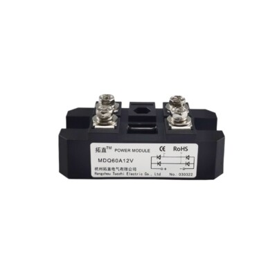 Single-phase Rectifier Bridge MDQ60A12V 60A 12V Bridge Rectifier