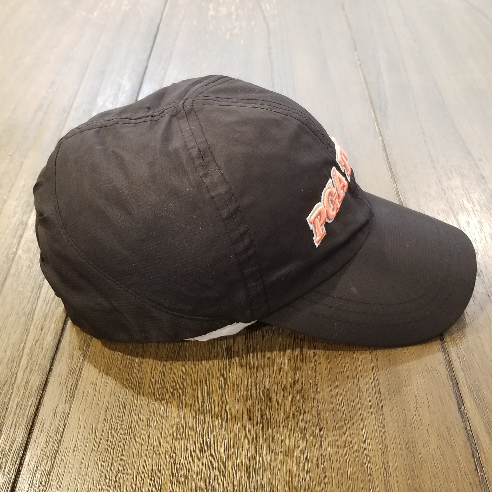 PONY Cappello PGA Tour berretto cinturino schiena donna coda di cavallo foro scritto taglia unica golf