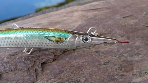 Bass Lure ZAG140 140mm 18-30g BATTLE GARFISH NEEDLE FISH long cast sinking Stick - Picture 31 of 52