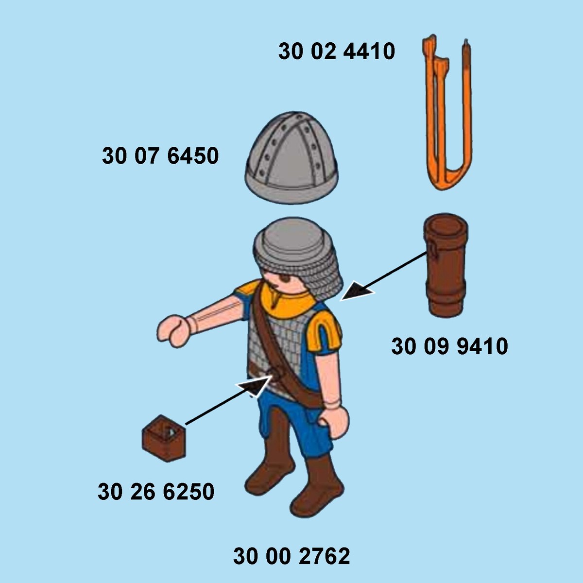 Pièce De Rechange Pour Bateau Galère Romaine Playmobil 4276 - Occasion, Thème Vintage