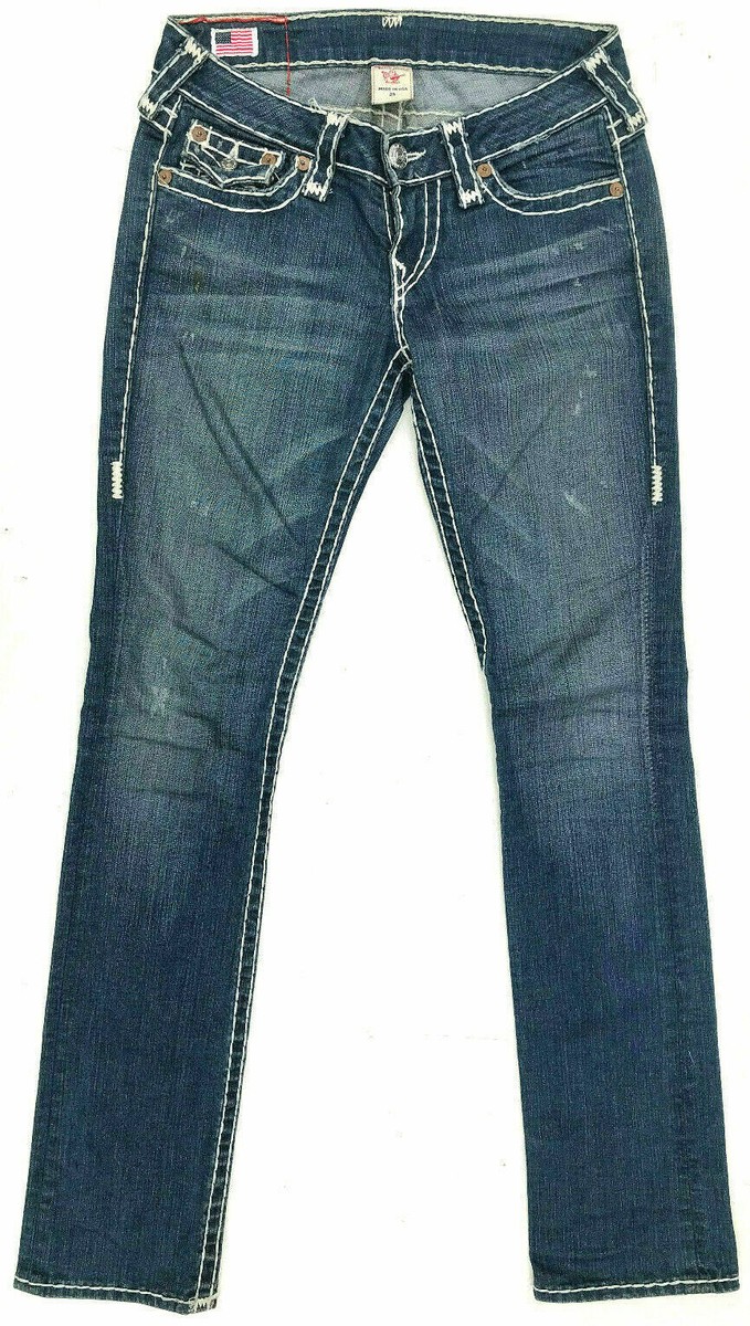 True Religion 'BILLY SUPER T' with Iconic Super T Stitch Jeans