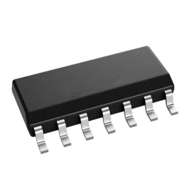 10Pcs Original TL074CDR SOIC-14 Operational Amplifiers - Op Amps Bandwidth 3 MHz