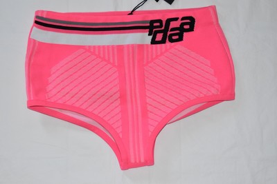 prada neon swimsuit