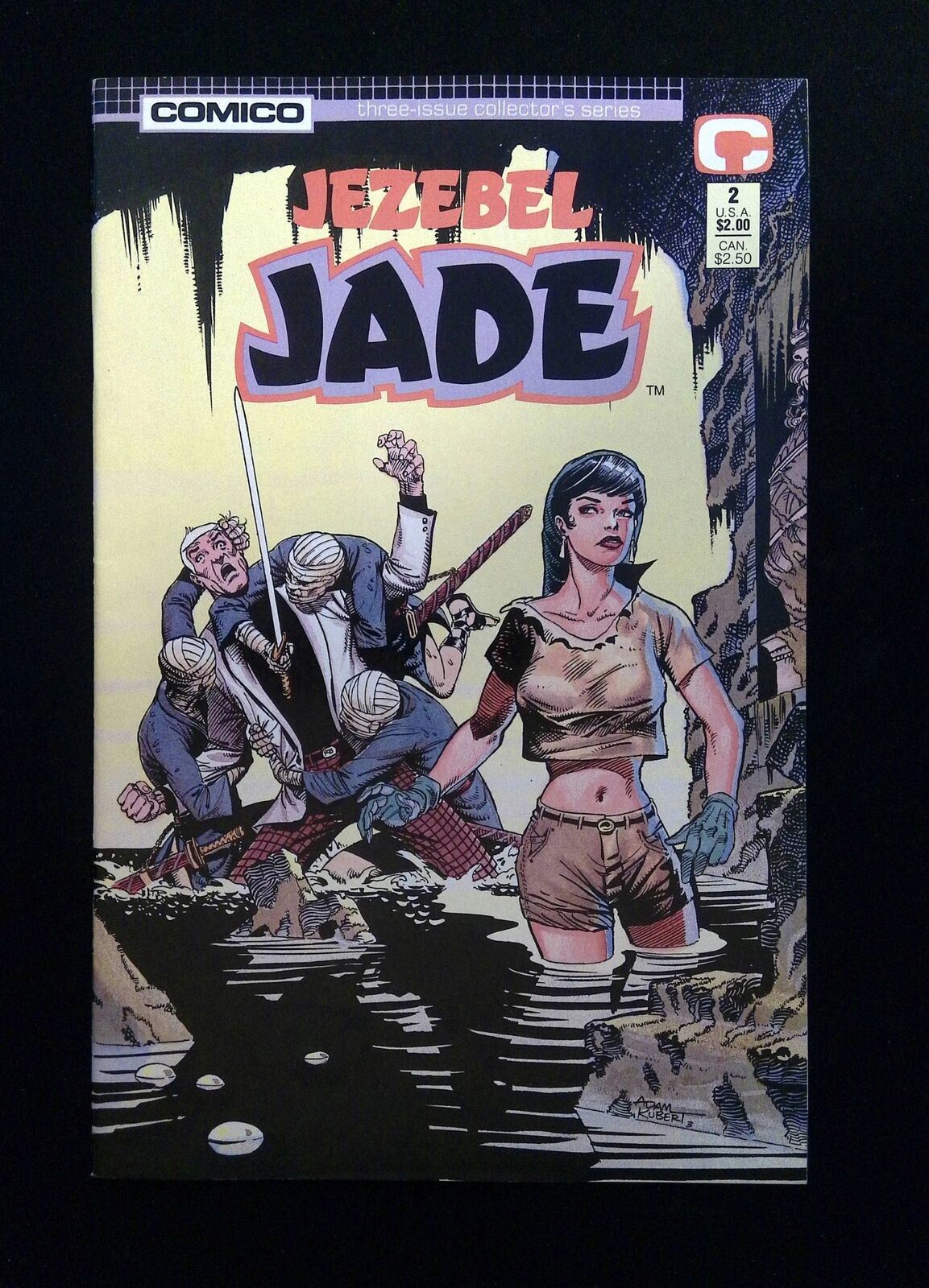 Jezebel Jade 2 COMICO Comics 1988 VF+ eBay