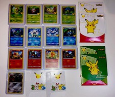 McDonalds Pokemkon 13 Card Set Packaging Free Shipping And Handling
