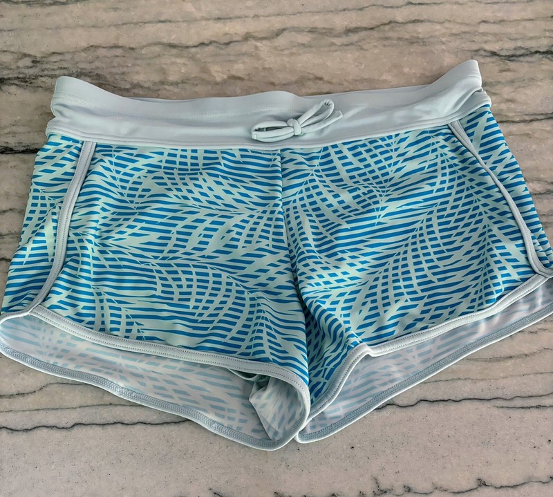 Athleta Girl Sunset Oasis Cannonball 2.0 Swim Shorts Size XL 14