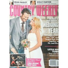BLAKE SHELTON country weekly MIRANDA LAMBERT dolly parton BRAD PAISLEY carrie