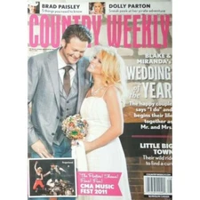 BLAKE SHELTON country weekly MIRANDA LAMBERT dolly parton BRAD PAISLEY carrie