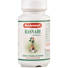 Baidyanath RASNADI Guggulu Guggul 80 Tablets muscular, joints and arthritis pain
