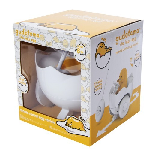 Gudetama The Lazy Egg Remote Control Egg Vehicle Age 8+ FAST DELIVERY |  eBay