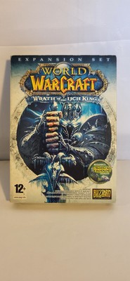 World Of Warcraft The Wrath of the Lich King Expansion PC Boxed Good Condition 