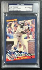 TONY GWYNN PSA DNA AUTH 1986 DONRUSS ALL-STARS #1 AUTOGRAPH AUTO PADRES 816