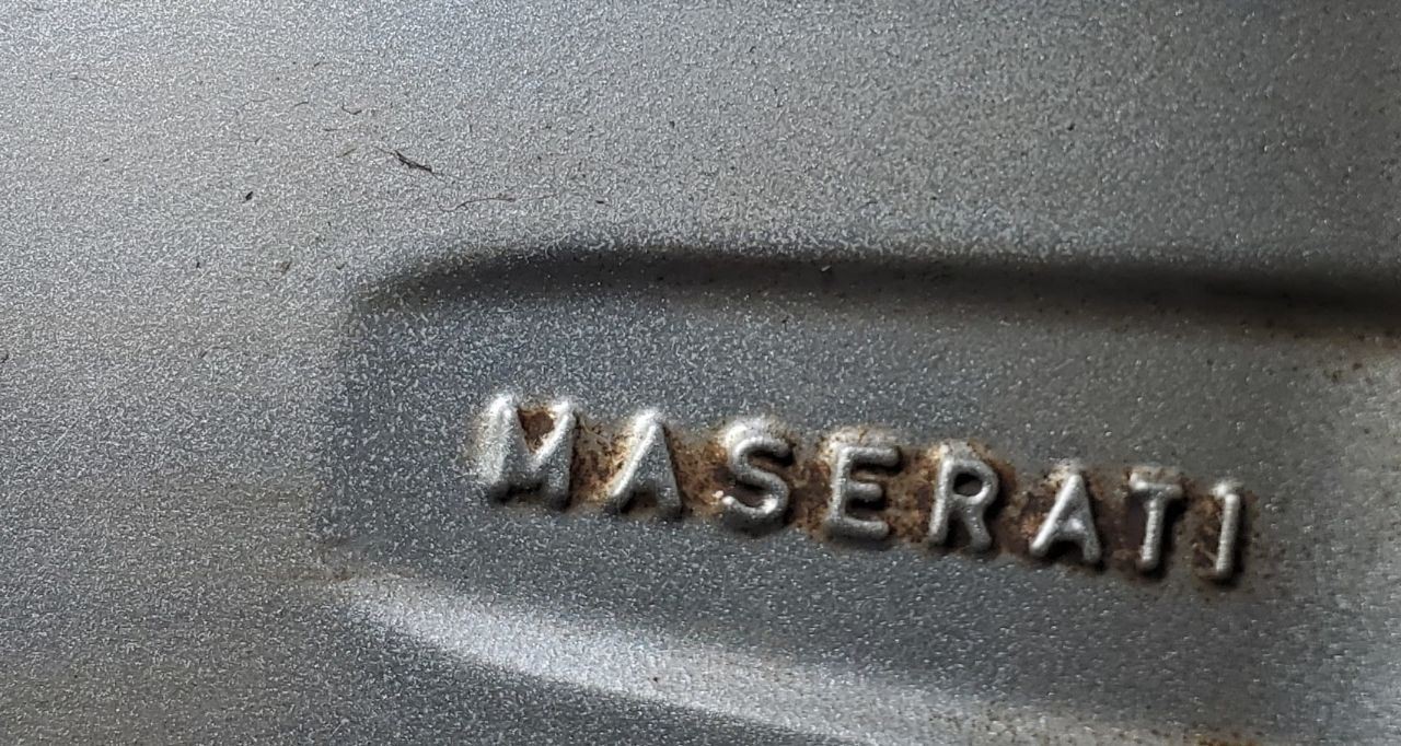 2003 Maserati Spyder Cambiocorsa OEM Set of 4 18'' Needs Refurbishment Curbed