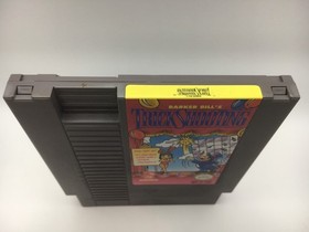 Nintendo NES 1990 - Barker Bill's Trick Shooting Cartridge w/ Manual (Works)