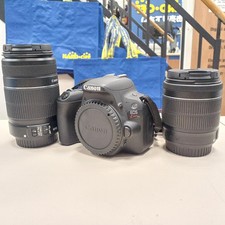 Canon EOS Kiss X9 DSLR Kit with 24.2MP  2 Lenses