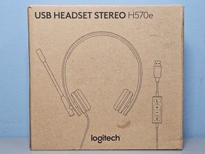 Logitech USB Headset Stereo H570e - New