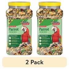 Parrot Food Seed Mix Premium Blend in 4 lb Jar 2 Pack