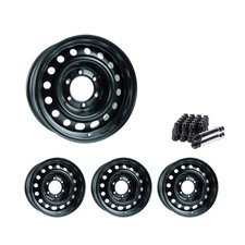 Set Of 4 16 Black Steel Wheel Rims For 2007-2014 Toyota Fj Cruiser Ssjq 6x139.7 Set Of 4 16 Black Steel Wheel Rims For 2007-2014 Toyota Fj Cruiser Ssjq 6x139.7