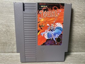 Joust (Nintendo NES, 1988) Authentic Tested Sleeve With Manual