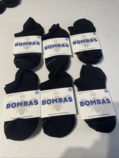 Lot of 6 Bombas Womens Honeycomb Arch Support Socks Low Cut Small S 155348
