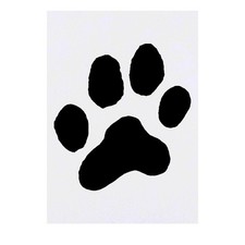 'Pawprint' Temporary Tattoos / Transfers TO00052702 