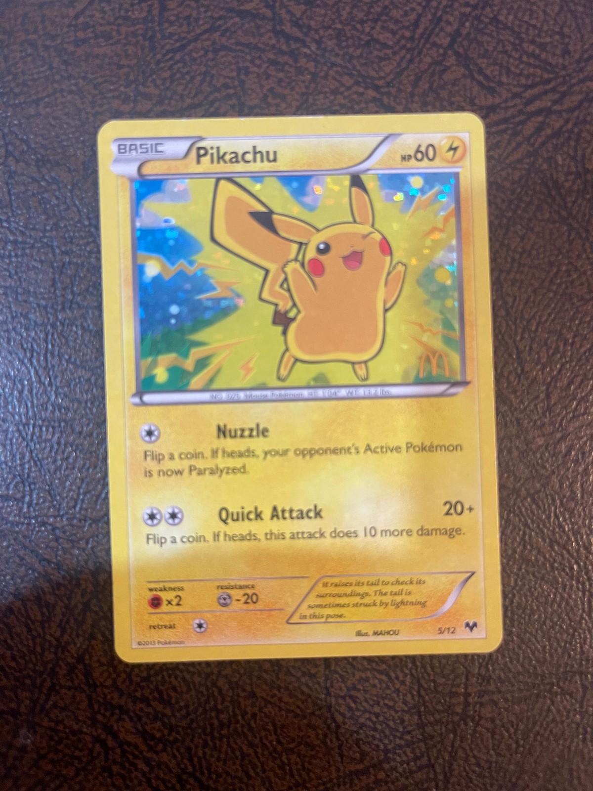 Pikachu 42/146 - Pokemon XY - Pokémon 2014 Cosmo Holo - NM
