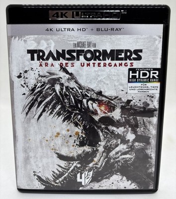 Transformers 4 - Ära des Untergangs | 4K ULTRA HD + BLU-RAY | Mark Wahlberg