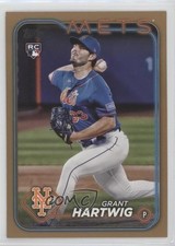 2024 Topps Series 1 Gold 1768/2024 Grant Hartwig #130 0it8