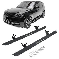 Trittbretter Seitenbrett Set für Range Rover 5 L460 Sport 3 L461 ab 2022 Schwarz
