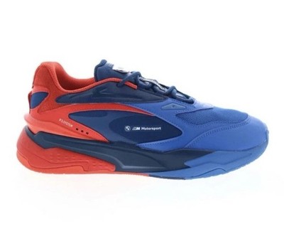 Puma x BMW MMS RS-Fast 30740901 Mens 10.5 Blue Motorsport Sneakers Shoes - NEW