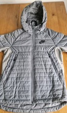 Nike Hybrid Puffer Jacket Synthetic Mens Size Medium Grey