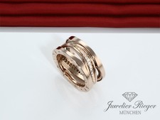 Bvlgari Ring B-Zero 1 Legend Rosegold 750 Diamanten Gr 51 2018 Bulgari Damen