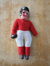 Antique Celluloid Football Player 8" Figure Doll from Japan