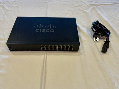 Cisco SG110-16HP 16-Port Gigabit PoE Network Switch (SG110-16HP-NA)