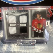 2024-25 UD The Cup Foundations Quad Jersey Rookie Frank Nazar /99 #F-FN Chicago