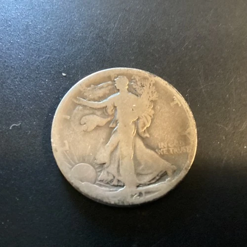 1921 Walking Liberty Half Dollar - Very Good Condition - MM78