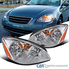 Fits 2002-2004 Altima Clear Replacement Headlights Head Lamp Leftright 02 03 04