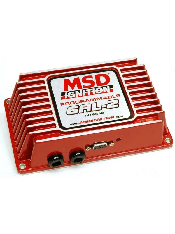 MSD Ignition Box Msd 6Al-2 Digital Cd Programmable With Rev Limiter Red (6530) - Image 2 of 4