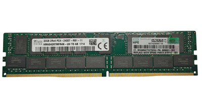 HPE SK Hynix 32GB 2Rx4 PC4-2400T DDR4 ECC RDIMM HMA84GR7MFR4N-UH 809083-091 RAM