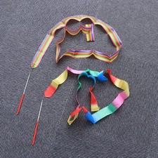 4 Pcs Gymnastic Ribbon Gymnastics Ribbons Dancing for Kids Streamers