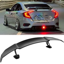 For Honda Civic Type R FD2 FD2R TYPE1 Black 55" GT Style Rear Trunk Spoiler Wing