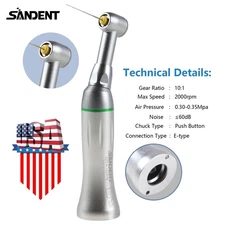 Dental 10:1 Endo Handpiece M4 Safety Reciprocating Contra Angle Endodontic F/NSK