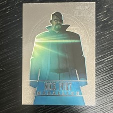 Fleer Marvel Studios What If...? Nick Fury Medallion M3 Trading Card 2023