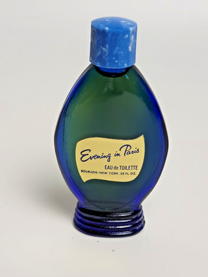 NOS VTG Bourjois Evening in Paris Eau de Toilette Splash 0.5 fl.oz Made U.S.A