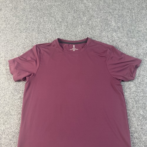 Rhone Essentials Shirt Mens Medium Purple Athletic Performance Tee Lightweight - Picture 2 of 9