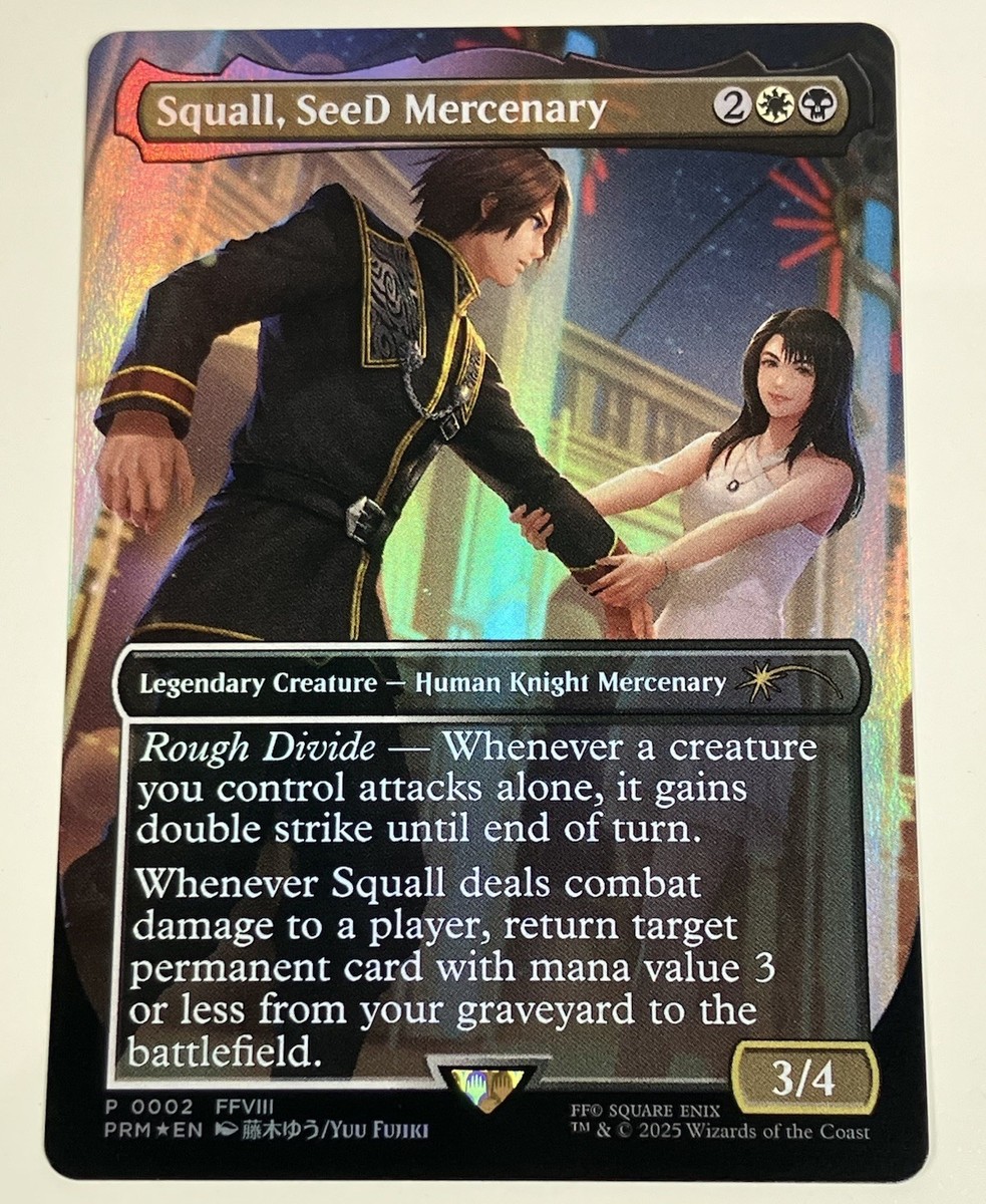 【MTG】『Ultima』『Squall,SeeD Mercenary』プロモ Squall, SeeD Mercenary (Prerelease) (FINAL FANTASY) | Promo