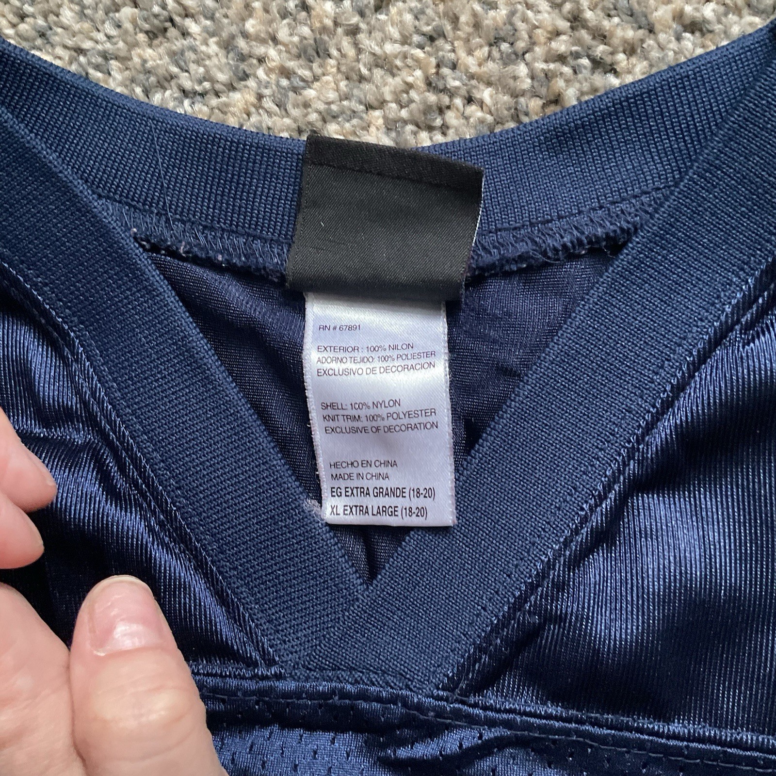 Tom Brady New England Patriots Reebok NFL Football Jersey Youth Kids XL (18/20) thumbnail 7