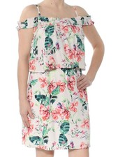 SANCTUARY Womens  Popover Sleeveless Square Neck Above The Knee Paneled Dress