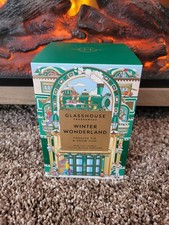 Glasshouse Fragrances Winter Wonderland Frosted Fir Snow Gum 380g Soy Candle New