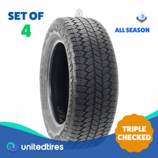 Set Of 4 Used 27560r20 Bridgestone Dueler At Rh-s 115s - 7-932 Set Of 4 Used 27560r20 Bridgestone Dueler At Rh-s 115s - 7-932